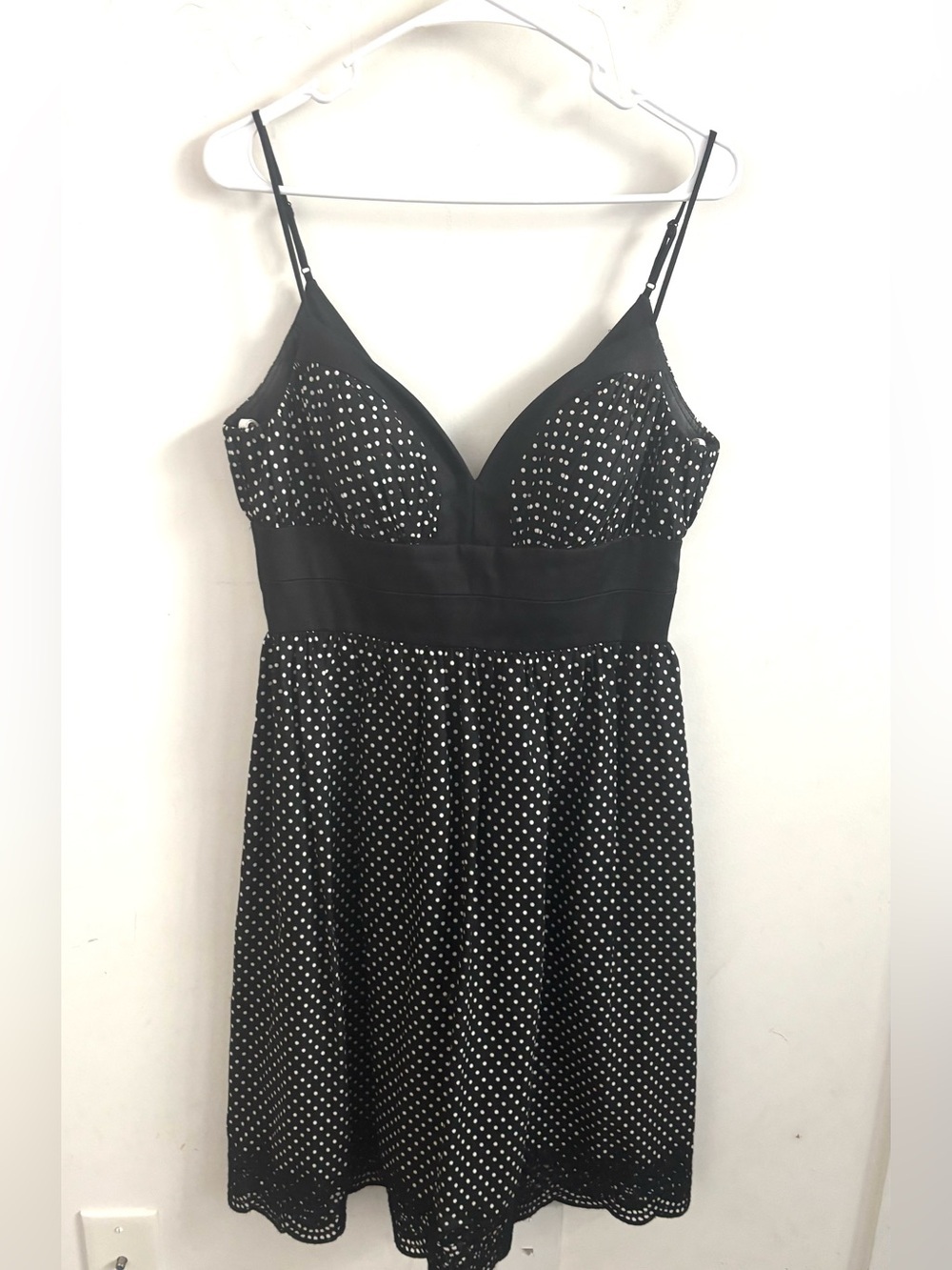 OC By OC  Womens Dress Babydoll Polka Dot Dark Romantic Feminine 8 Coquette
